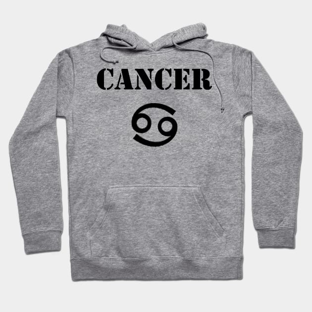 Cancer Army Style Hoodie by Carpe Tunicam